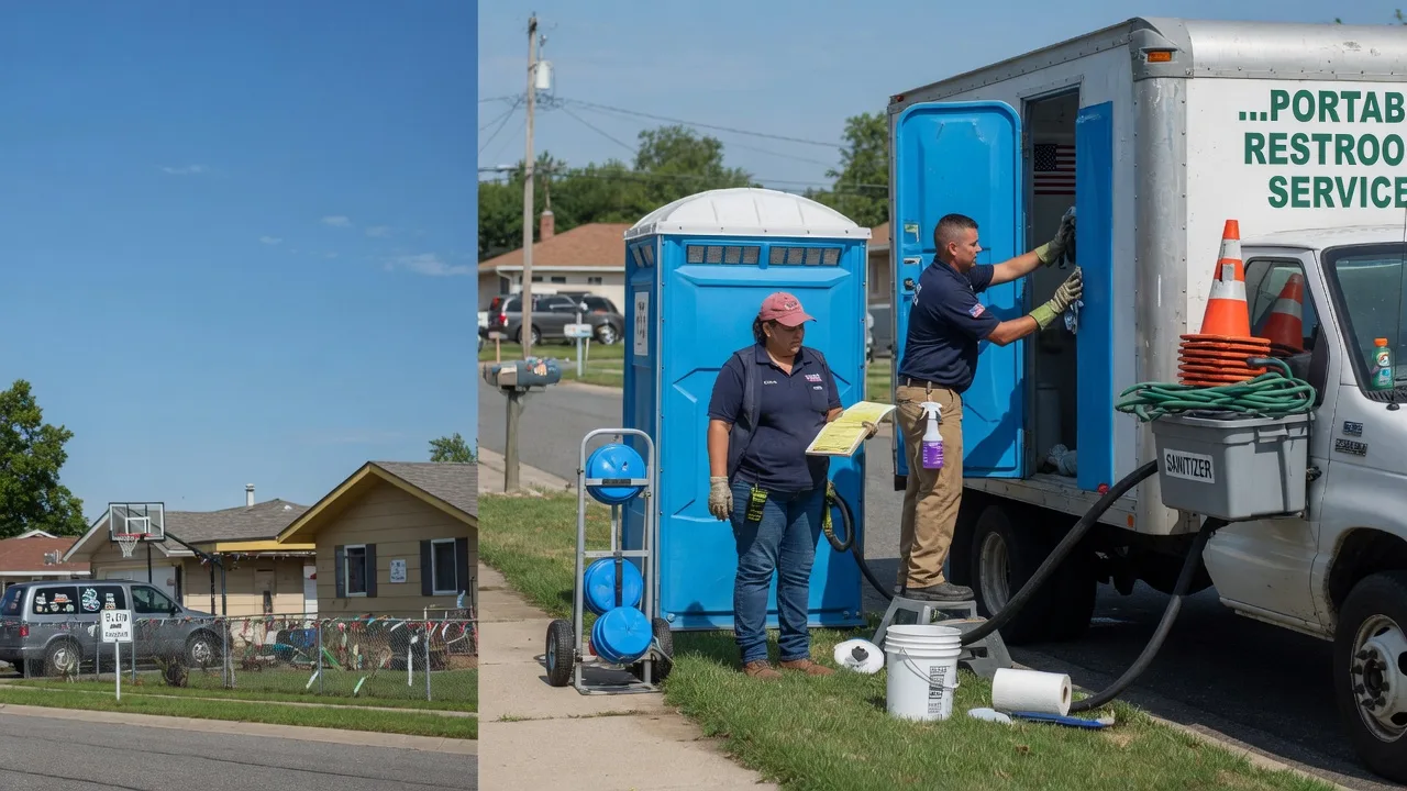 Portable Toilet Rental in Bath, IL near me